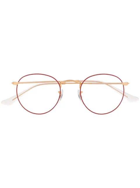 Ray-Ban round wireframe glasses