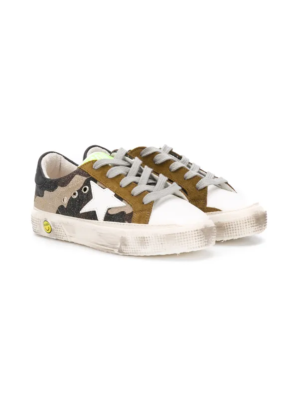 golden goose superstar color block sneakers