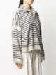 Jejia striped polo jumper