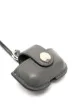 Mulberry grained-effect AirPods case