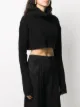 Andrea Ya'aqov cropped wool knit top