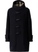 Image 1 sur Burberry duffle-coat à doublure à carreaux