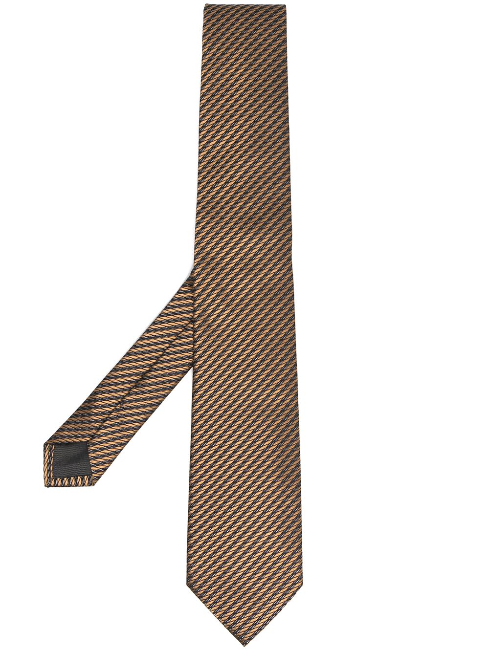 фото Z-zegna diagonal stripe tie