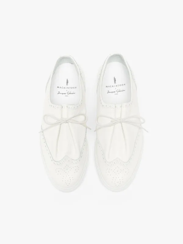 JACQUES SOLOVIÈRE White Leather Golf Sneakers