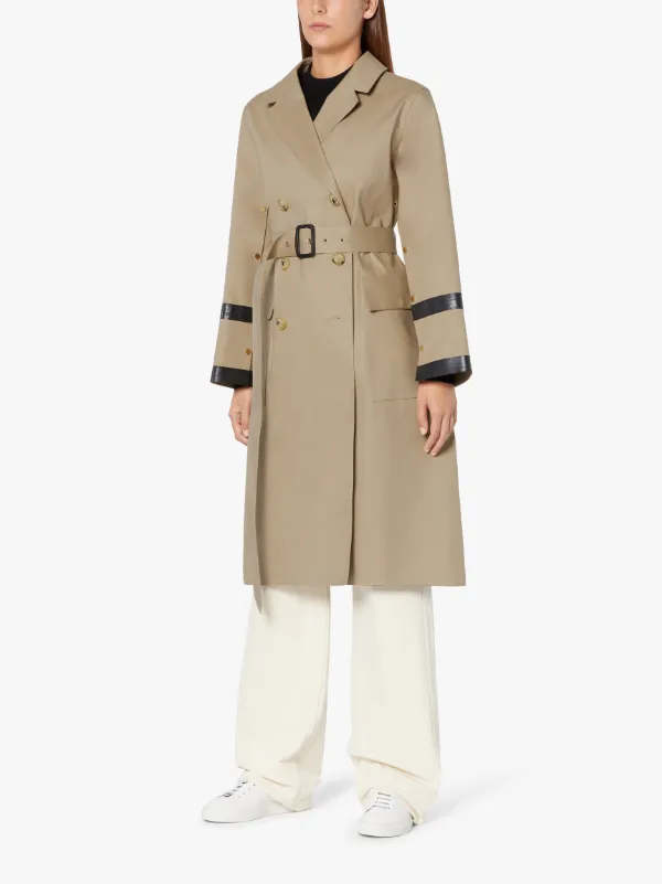 DEARG Fawn Bonded Cotton Trench Coat | LR-1027 | Mackintosh