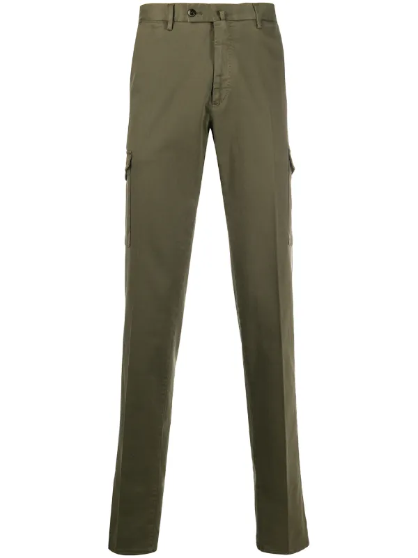 straight leg cargo trousers