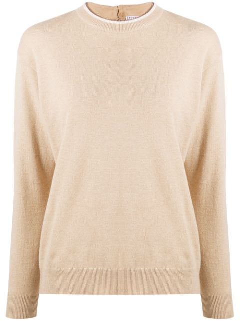 Brunello Cucinelli fine knit crewneck jumper Women