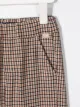 Il Gufo checked straight trousers