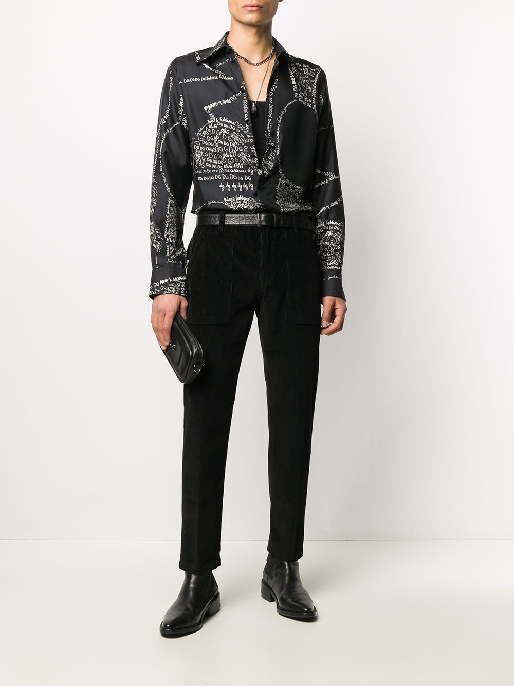 Dolce & Gabbana multi-logo-print Shirt - Farfetch