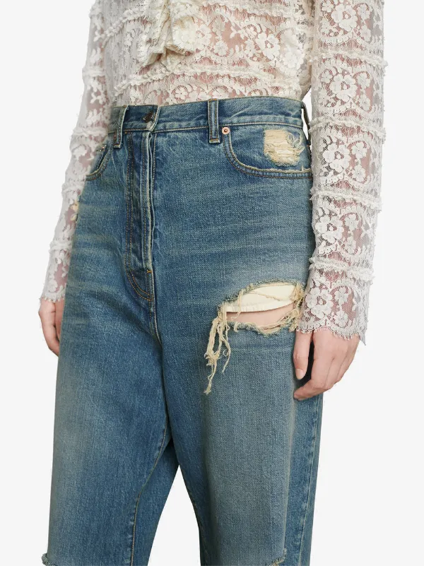gucci boyfriend jeans