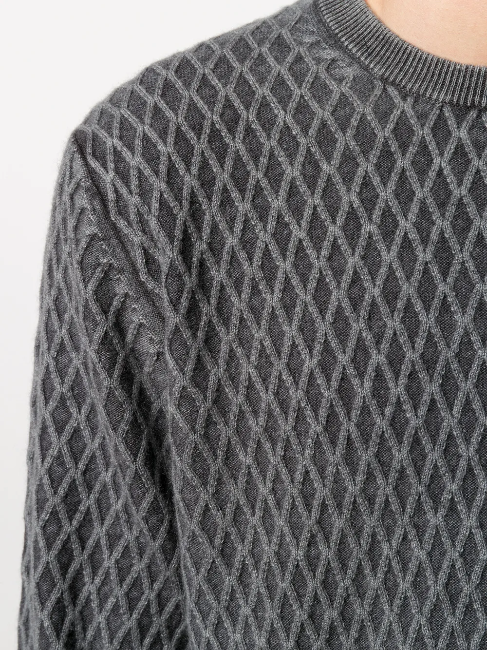 Ballantyne Gebreide trui Grijs