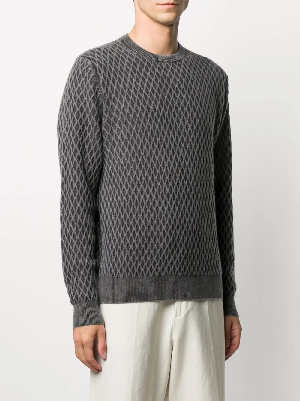 Ballantyne Gebreide trui Grijs