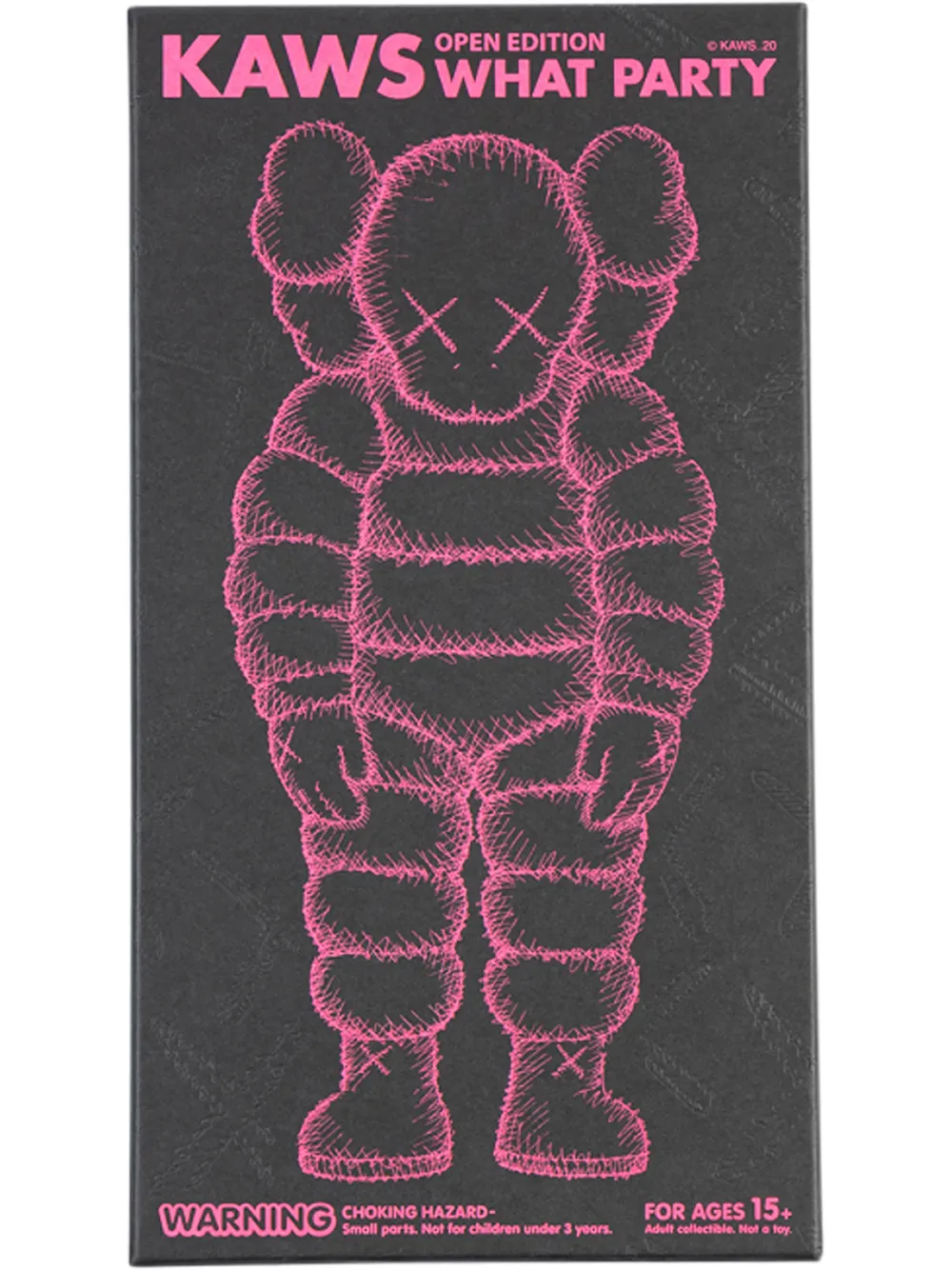 Shop Kaws What Party Figure In Pink