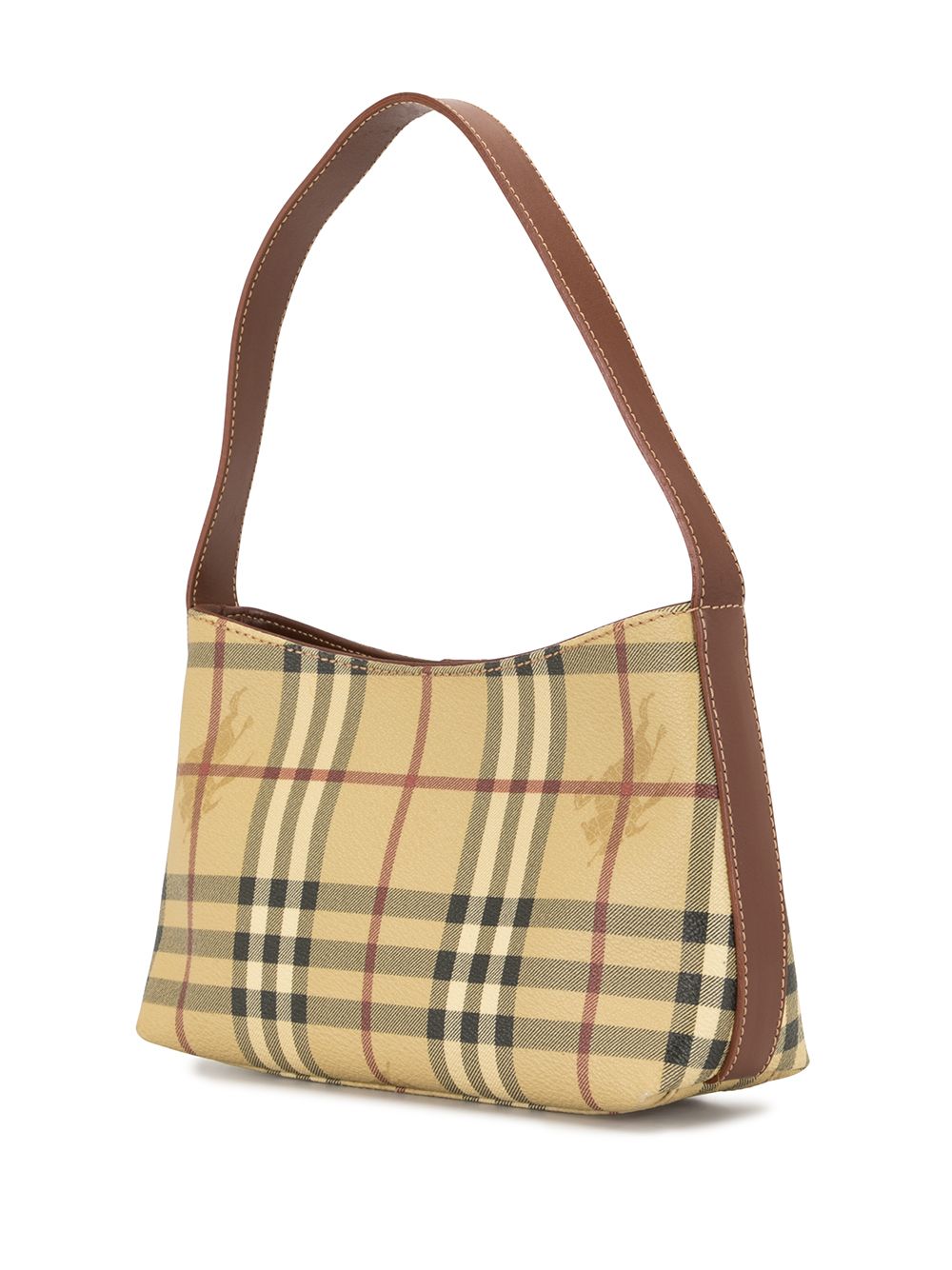 фото Burberry pre-owned сумка на плечо в клетку haymarket check