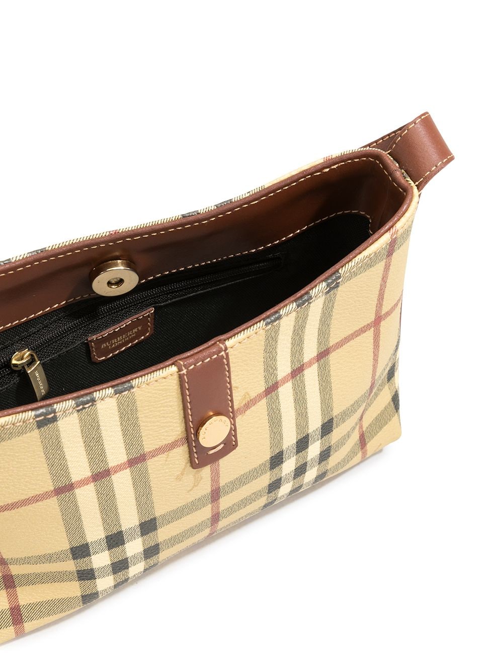 фото Burberry pre-owned сумка на плечо в клетку haymarket check