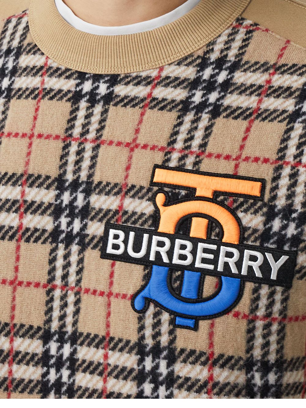 фото Burberry толстовка с монограммой