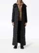 Burberry logo appliqué detachable hood puffer coat