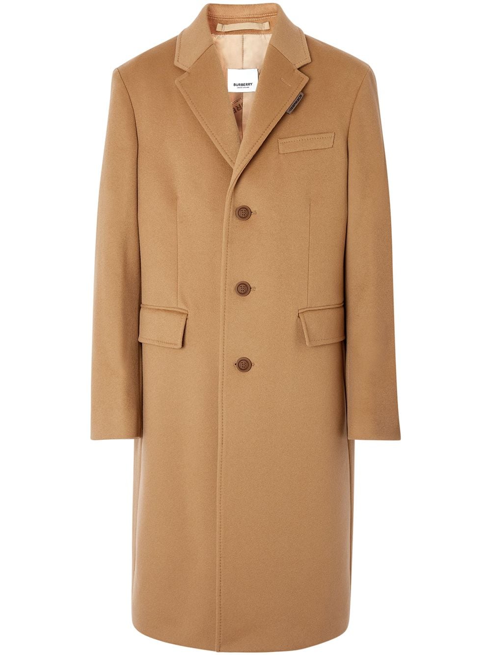 Burberry single-breasted Tailored Coat - Farfetch