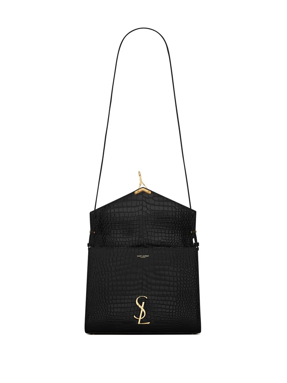 Saint Laurent Mini Cassandra Crossbody Bag In Black ModeSens