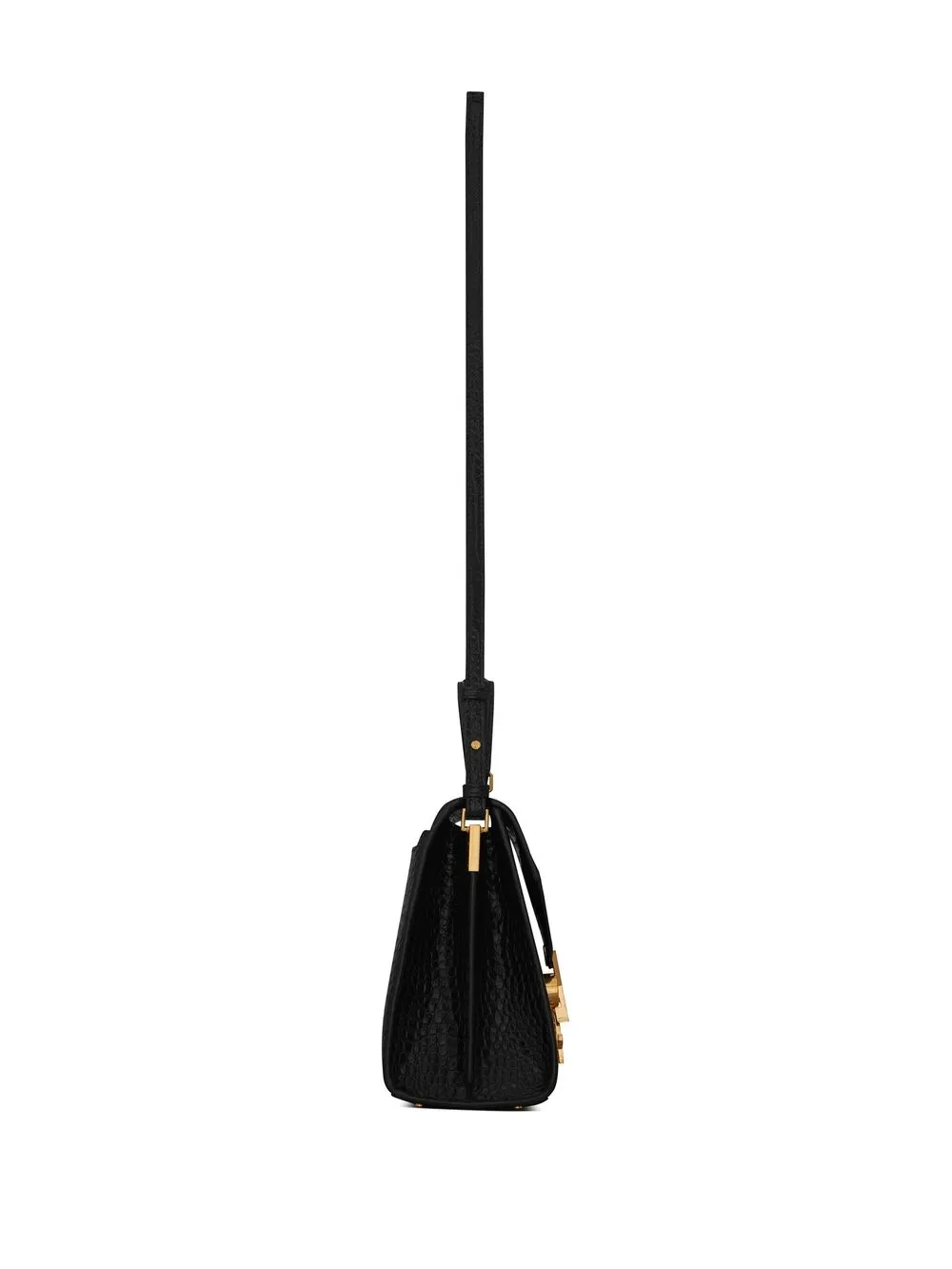 Saint Laurent Mini Cassandra Crossbody Bag In Black ModeSens