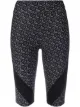 Image 1 of Burberry monogram-print cycling shorts
