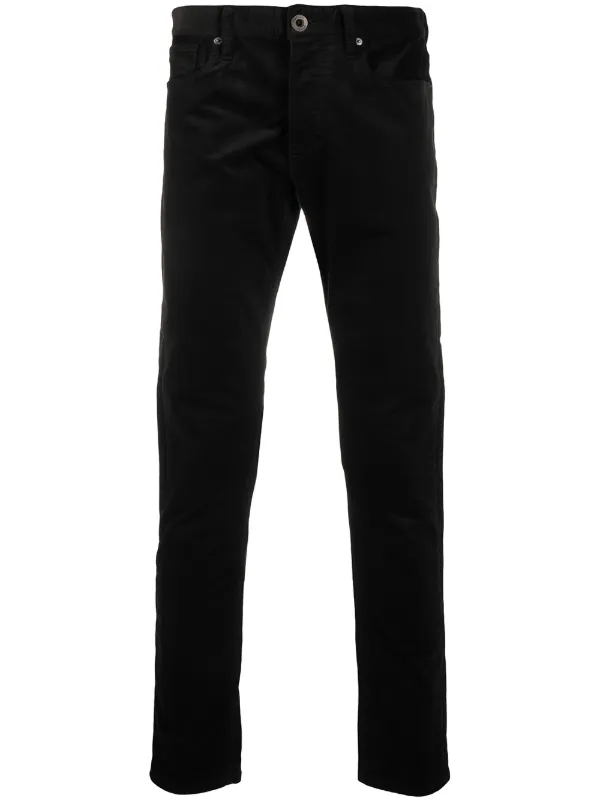 armani straight fit jeans