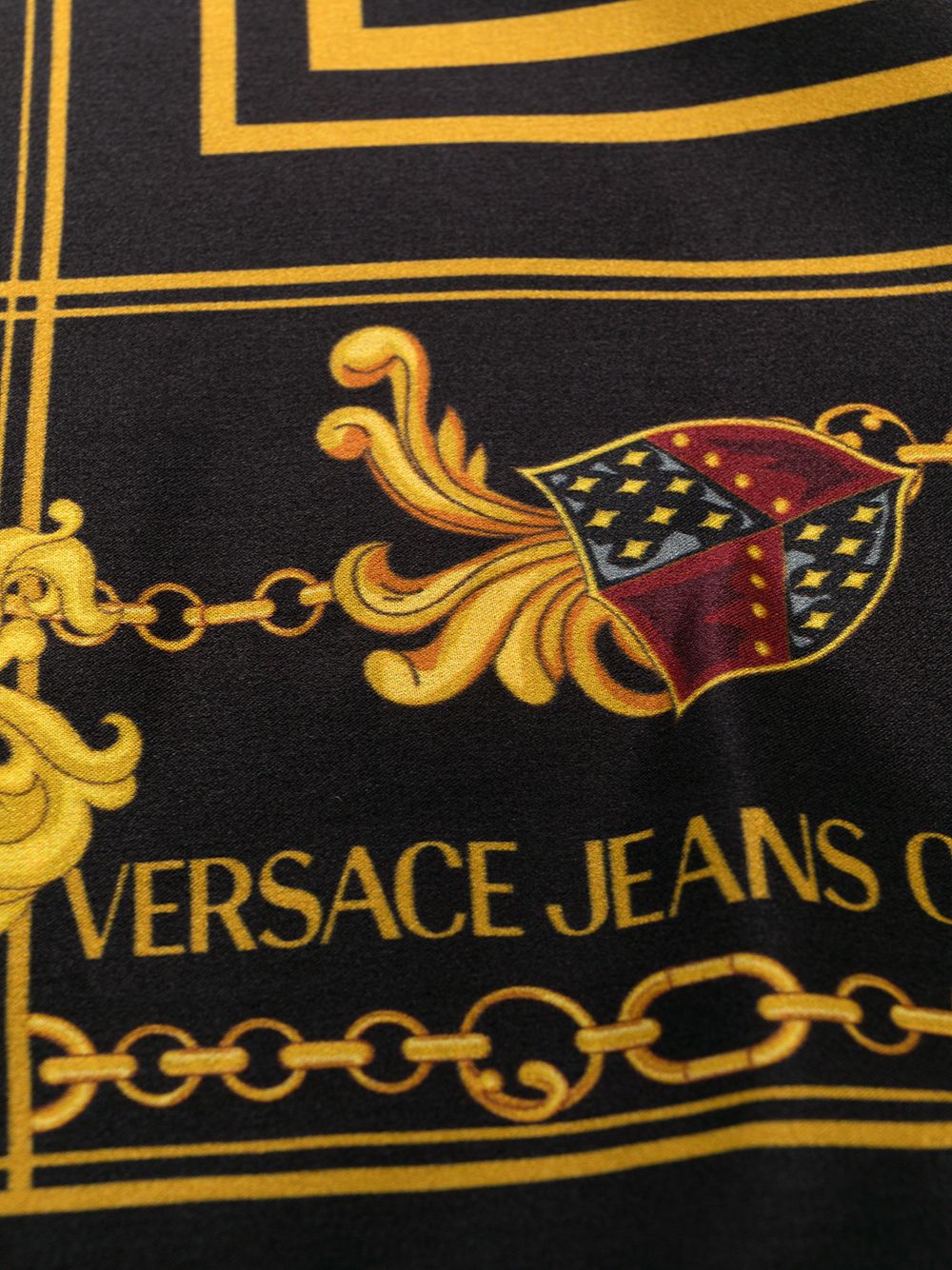 фото Versace jeans couture платок с принтом