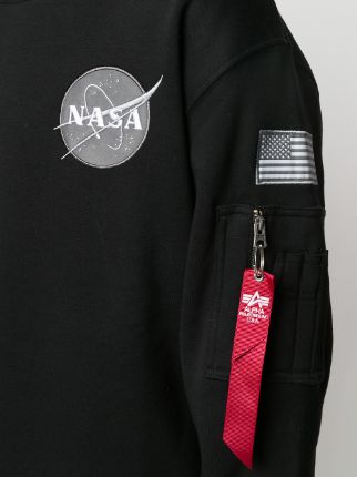 Nasa logo贴花套头衫展示图