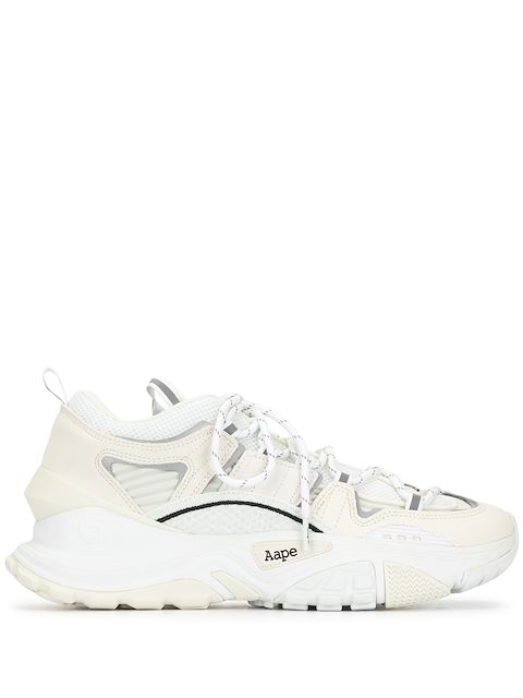 AAPE BY *A BATHING APE® logo-printed chunky sneakers
