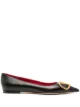 Image 1 of Valentino Garavani VLOGO ballerina flats