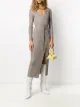 Image 2 of Antonella Rizza ribbed-knit wrap dress