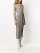 Antonella Rizza ribbed-knit wrap dress