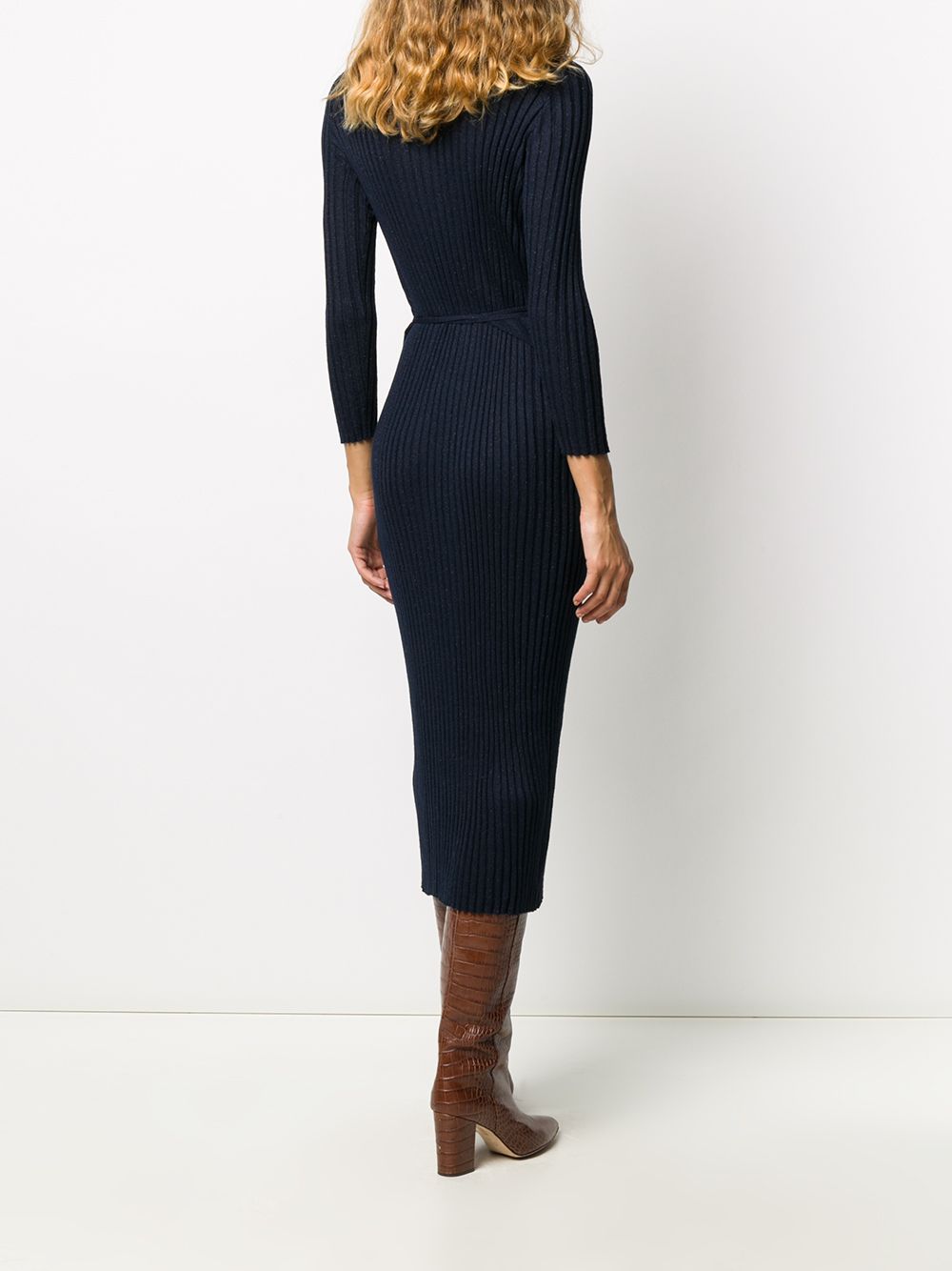 фото Antonella rizza ribbed-knit wrap dress