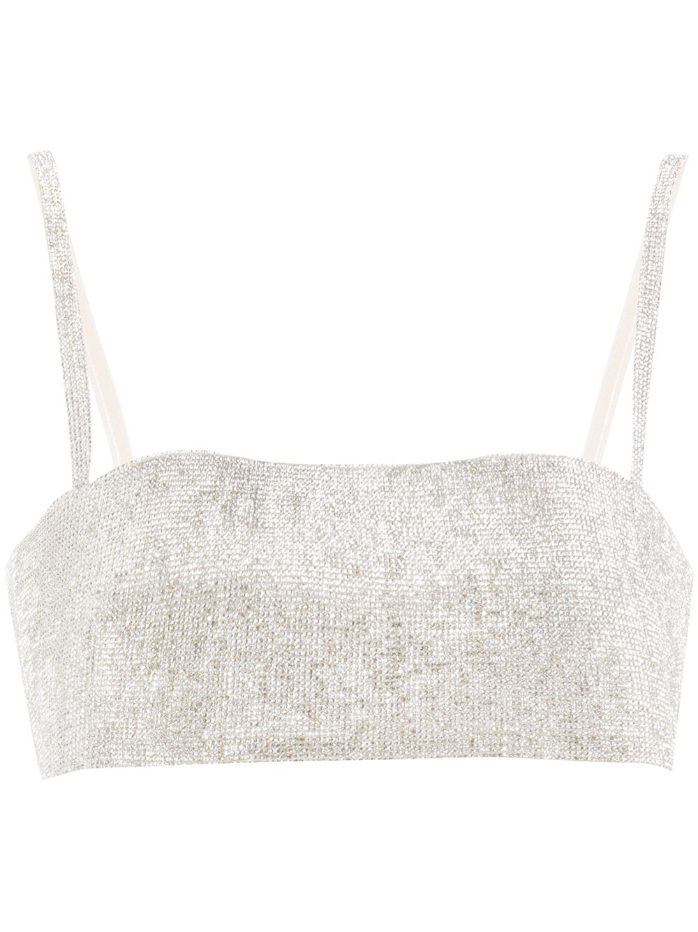 фото Nuè charlotte crystal crop top