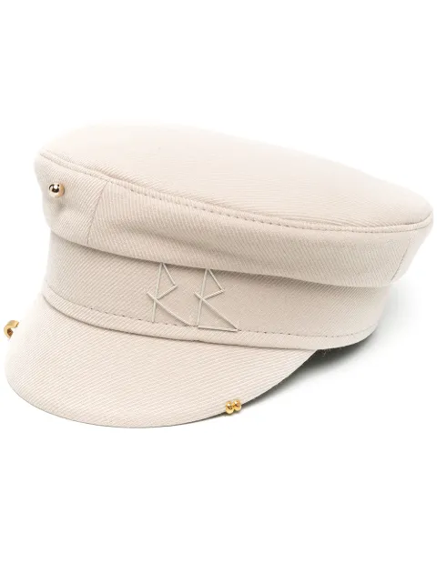 Ruslan Baginskiy logo plaque baker boy cap