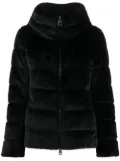 Herno faux-fur padded jacket - Black