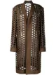 الصورة 1 من Maison Margiela معطف مثقب بصف أزرار