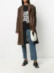 الصورة 2 من Maison Margiela معطف مثقب بصف أزرار
