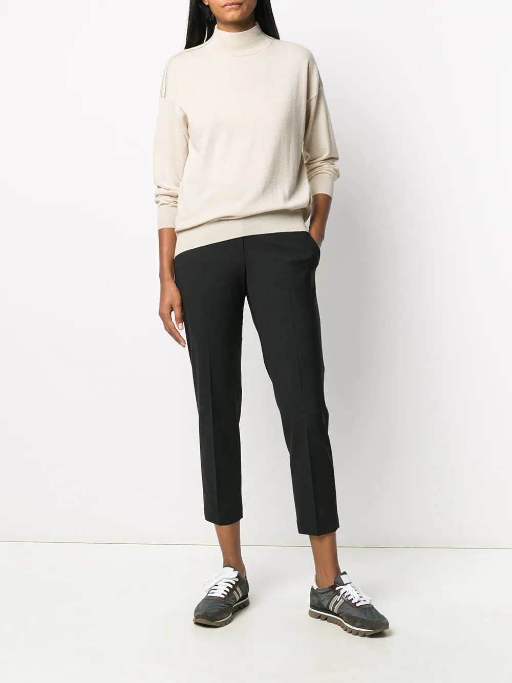 Brunello Cucinelli brass-embellished Cashmere Jumper - Farfetch