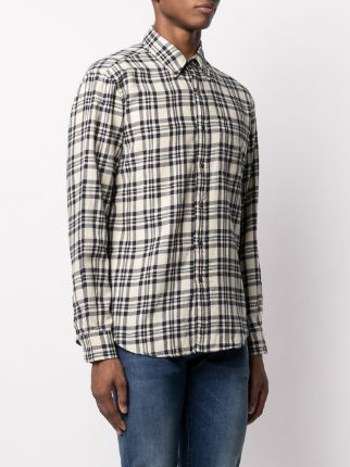 madras check cotton shirt展示图