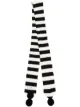 Image 1 of AMI Paris striped knitted scarf