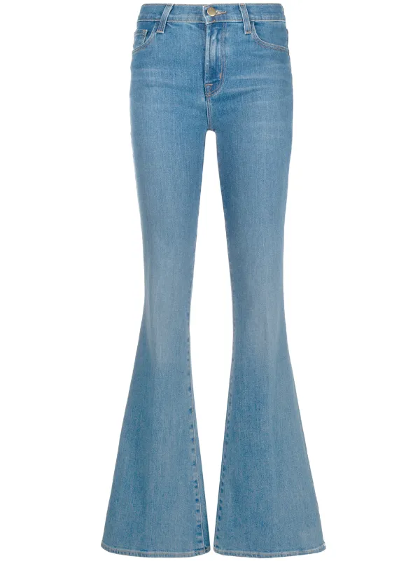 mid rise bootcut jeans