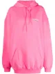 Image 1 of Balenciaga logo print cotton hoodie