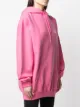 Balenciaga logo print cotton hoodie