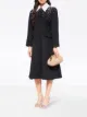 Image 2 of Miu Miu embellished A-line coat