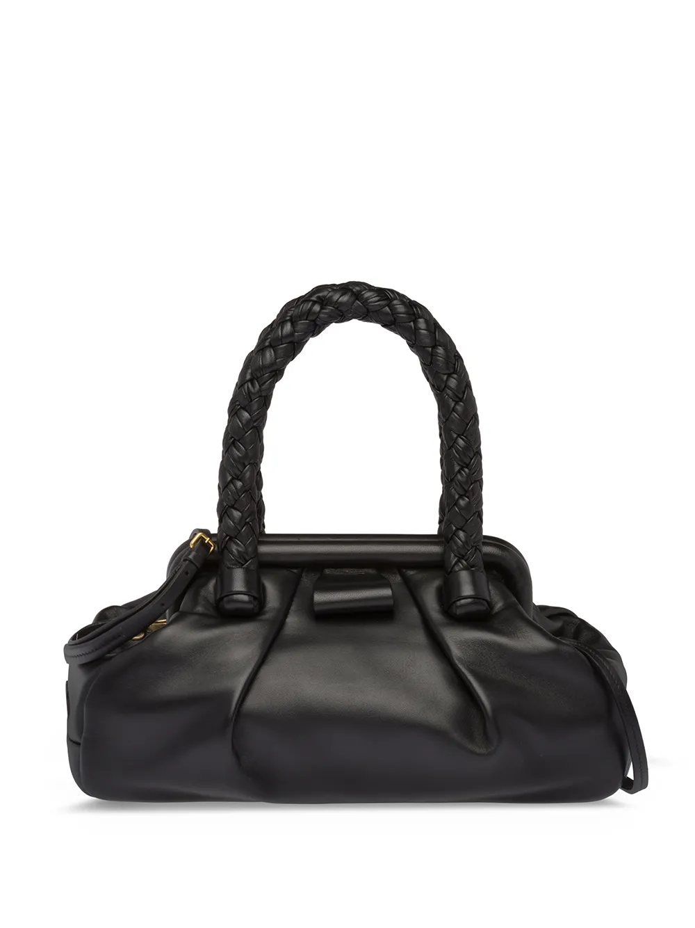 Click to view more detailed imagery on our partner's website Miu Miu Nappa Leather Tote In Black