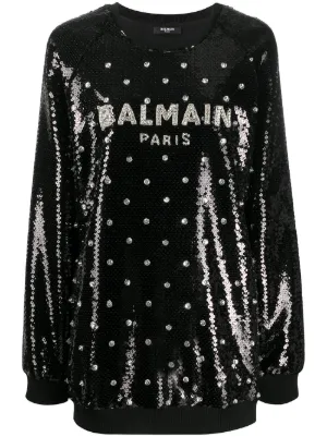 Sweatshirts für Damen von Balmain Farfetch Sweatshirts für Damen von Balmain Farfetch