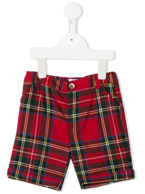 Siola tartan print shorts