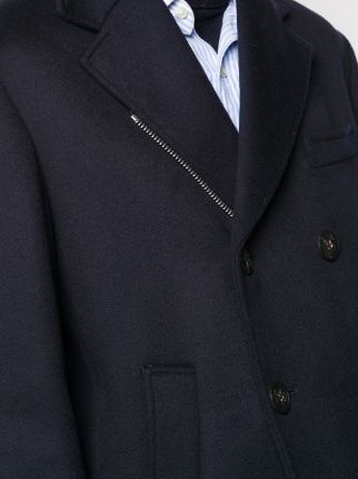 long-sleeve double-breasted coat展示图