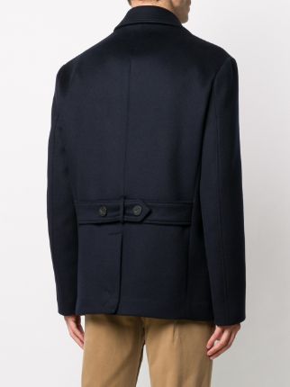 long-sleeve double-breasted coat展示图